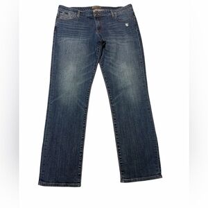 Kut from the Kloth Catherine Boyfriend Jeans Womens Size 10 Blue Denim Mid-Rise